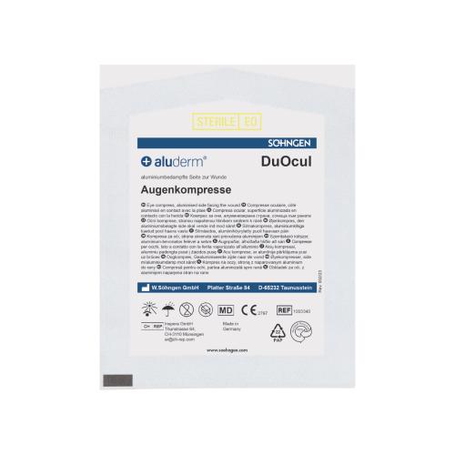 ALUDERM Augenkompresse Duocul -- sterilInhalt: je 1 Aluderm/1 Dermacare Kompr.
