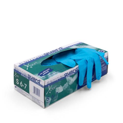 Semperguard Nitril-Handschuhe Xpert puderfrei Gr. S,100 Stück