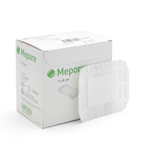 MEPORE Wundverband, steril 7 x 8 cm, Packung 55 Stück