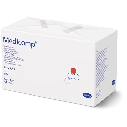 MEDICOMP Vlies unster. 10x20cm 100St