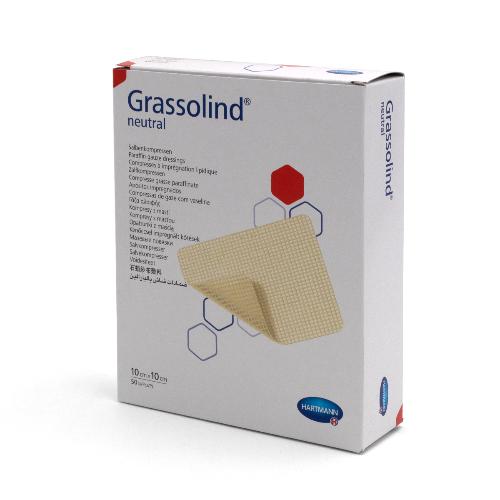 GRASSOLIND neutral Komp.10x10cm 50St