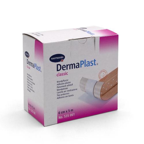 DERMAPLAST Classic starr -------- 6cmx5mWundpflaster aus textilem Gewebe