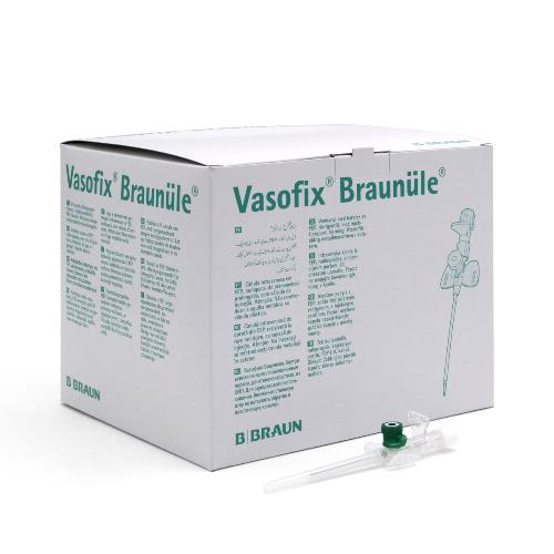 Vasofix Braunülen 18G, 1,3x33mm grün/weiß, 50Stk