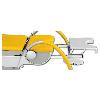 MEDI-MATIC 115.7 Beinplatte, grau