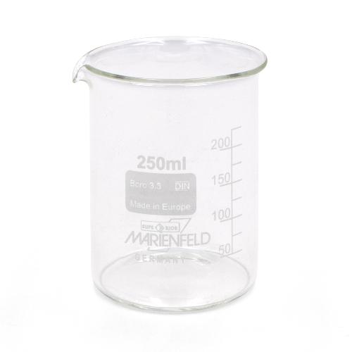 Becherglas 250 ml niedere Form