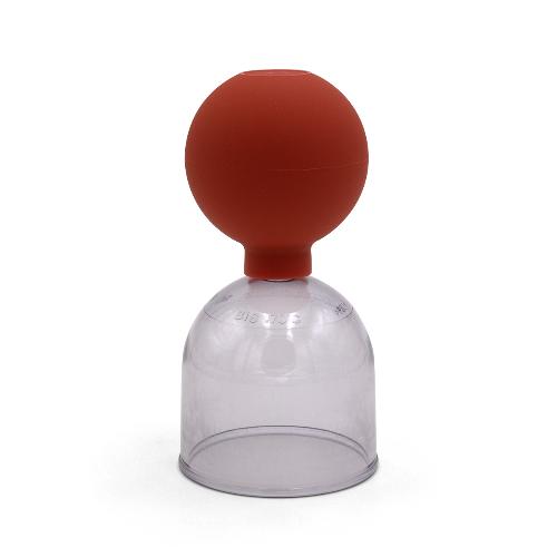 Schröpfglas mit Ball, Acryl, Gr.4, Ø5,5cm