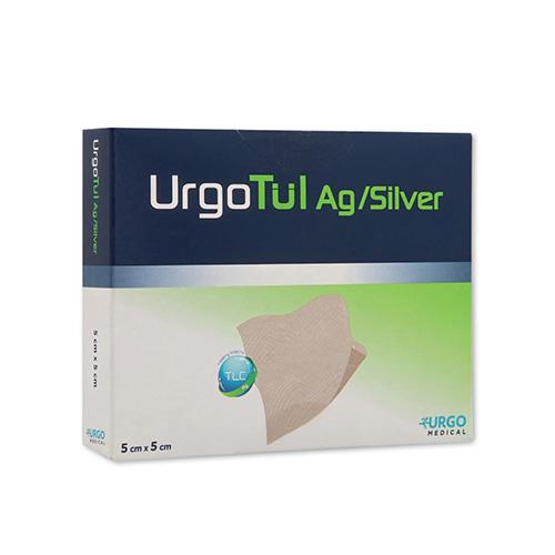 UrgoTül Ag/Silver, Wundauflage, 5 x 5 cm, Spender 60 Stück