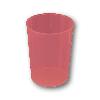 Trinkbecher ohne Deckel, 250 ml, rot, 1 Stück