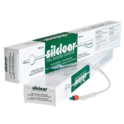 Ballonkatheter Silikon, CH12, 10Stk