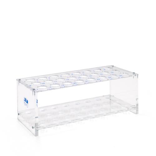 REAGENZGLASGESTELL Plexiglas f.24 Gläser