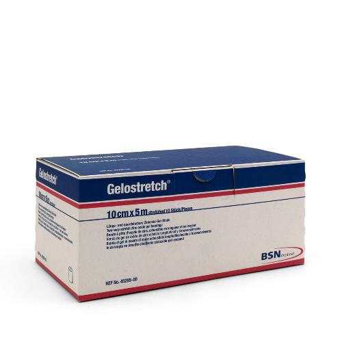 Gelostrech Zinkleimbinde, 10 cm x 5 m, 10 Stück