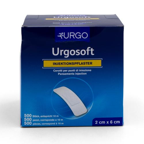 Urgosoft Injektionspflaster 6x2cmgeschnittenPACK 500 STCK