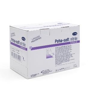 Peha-soft sterile Nitrilhandschuhe, puderfrei Gr.S, 50 Paar