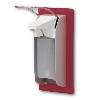 Signalrahmen für Wandspender, für 1 Liter Flaschen, rot, 1 Stück