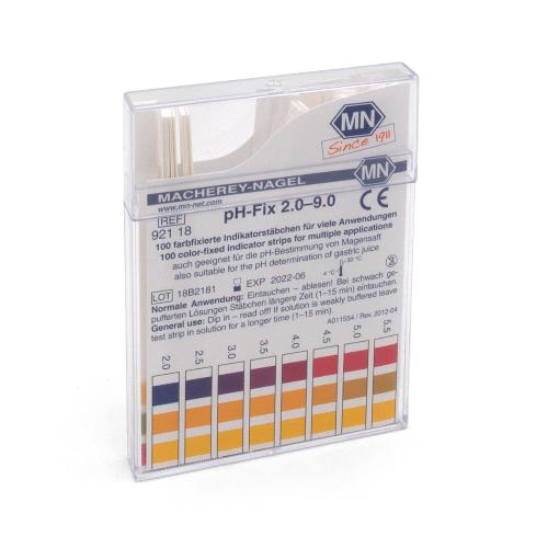 PH-Fix Indikatorstäbchen pH 2,0 - 9,0Pack 100 Stck