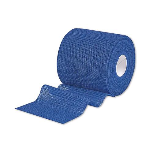 Urgomull haft color latexfrei, kohäsive Fixierbinde, 6 cm x 20 m, blau, 1 Stück