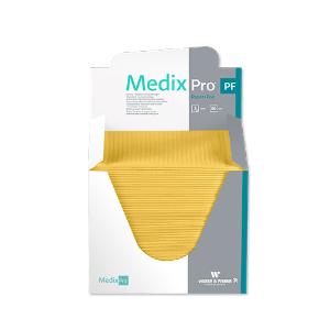MedixPro PF, Medizinische Unterlagen, 3-lagig mit PE-Folie, 33 x 48 cm, gelb, 6 x 80 Stück