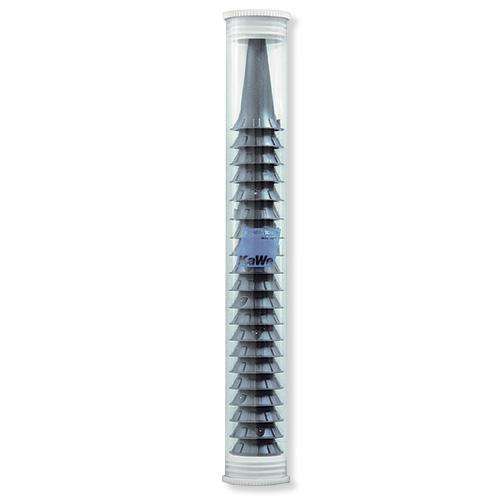 Einweg-Ohrtrichter, Ø 4 mm, grau, für PICCOLIGHT C + F.O., für EUROLIGHT C + F.O., für COMBILIGHT F.O., 100 Stück