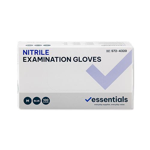 ES-Nitrile glove 3.0g PF Blau Finger XL