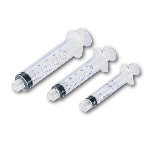 HS-Einmalspritzen Luer Lock 3ml 3-teilig