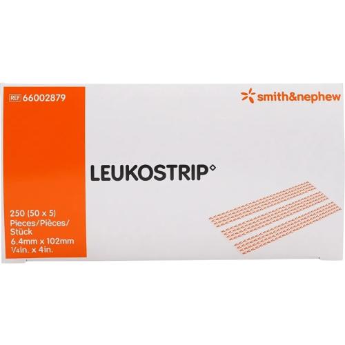 Leukostrip, Wundnahtstreifen, 102 x 6,4 mm, 50 x 5 Stück