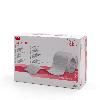 Transpore Transparent Fixierpflaster, 1,25 cm x 9,1 m, Packung 24 Rollen
