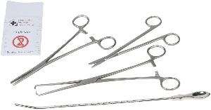 IUD-Kit Edelstahl, steril, 5 Sets IUD-Kit Edelstahl, steril, 5 Sets