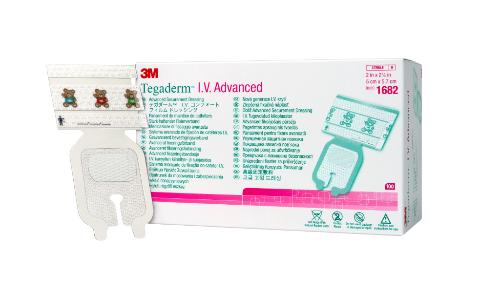 Tegaderm I.V. adv IV 5,1x5,7cmPack 100 Stck