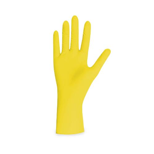 Unigloves Yellow Pearl Nitrilhandschuhe, puderfrei, Gr. L, 100 Stück