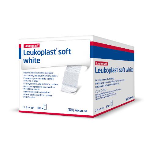 Leukoplast soft white Injekt. Pfalster 19 x 40mm500 Stk