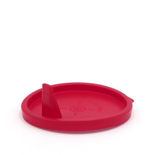HENRY SCHEIN Medical - HS-Schnappdeckel rot mit Ausgussstutzen, 1Stk