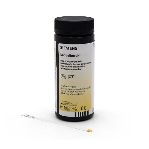 Microalbustix, Urinteststreifen, 25 Stück