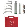 XP LED Laryngoskop Notfall SetSet:Spateln Miller0Miller1Mac2Mac3Mac4F.O. SP-Griff1 Satz Trockenbatterien im Tragekoffer