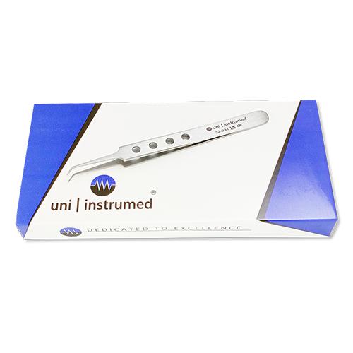 Transplantationspinzette mit Löchern – 5 mm 45 Grad 