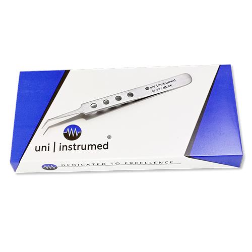 Transplantationspinzette mit Löchern – 7 mm 55 Grad 