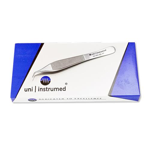 Extraktionspinzette Adson gezahnt 6 mm 40 Grad 