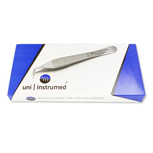 Extraktionspinzette Adson gezahnt 10 mm 45 Grad 