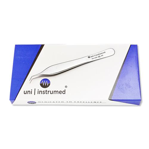 Extraktionspinzette gezahnt ohne Loch 6 mm 45 Grad 