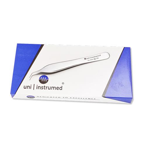 Extraktionspinzette gezahnt ohne Loch 8 mm 45 Grad 