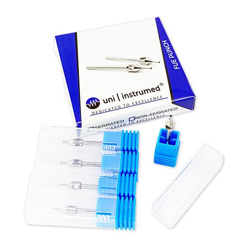 FUE-Stanze gezahnt 0,90–5,00 mm 5er-Pack 