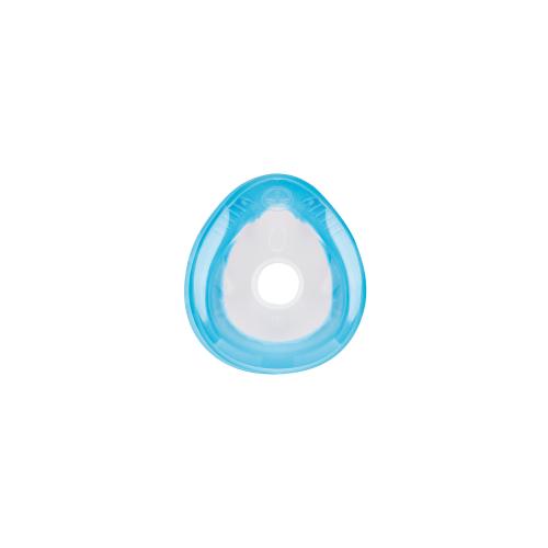Einmal-Anästhesiemaske, Gr. 0, Neugeborene, blaue Abdichtung, 1 Stück
