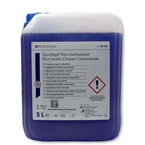 HS EuroSept Xtra Enzymreiniger, für Instrumente, 5 Liter Kanister
