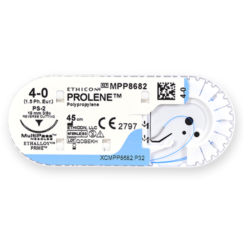 PROLENE blau 3-0 75cm NFK PS-2 36St, HENRY SCHEIN Medical